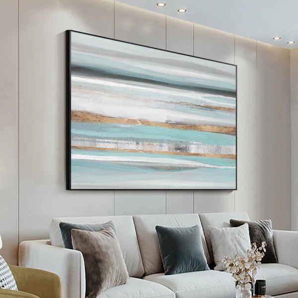 Sea Breeze Abstract Wall Art