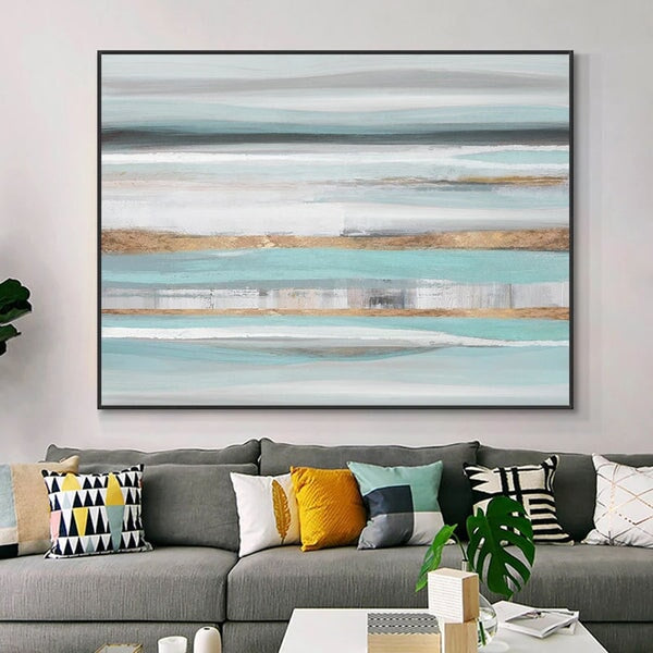 Sea Breeze Abstract Wall Art