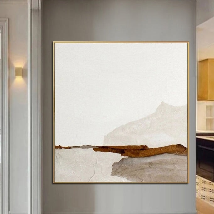 Desert Abstract Wall Art | Desert Abstract Wall Art | Abstract Wall Art | Paints Lab
