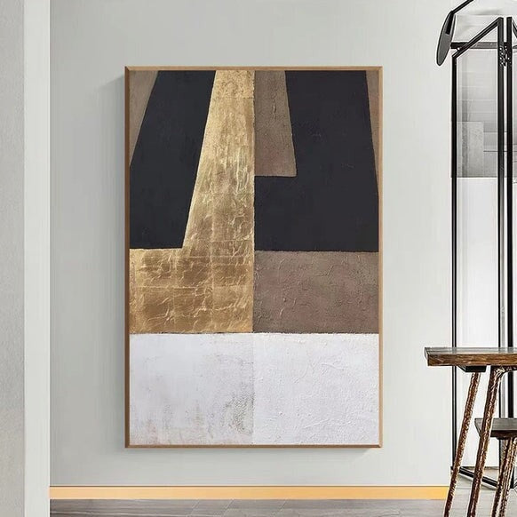 Colorful Patches Abstract Wall Art