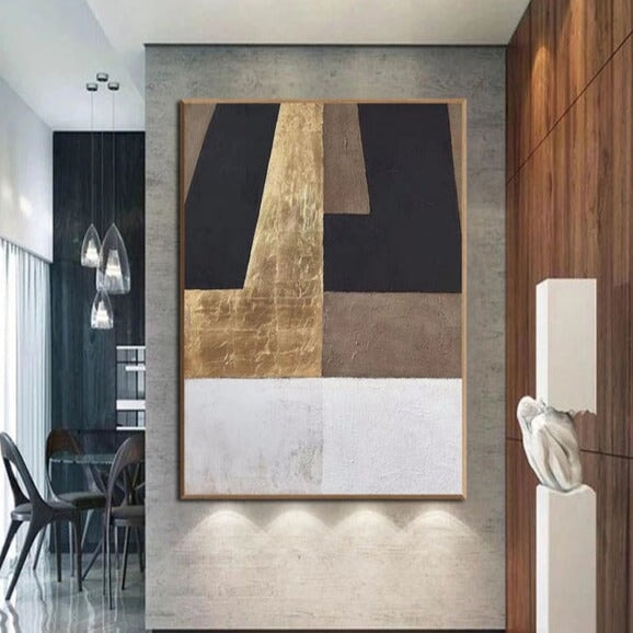Colorful Patches Abstract Wall Art