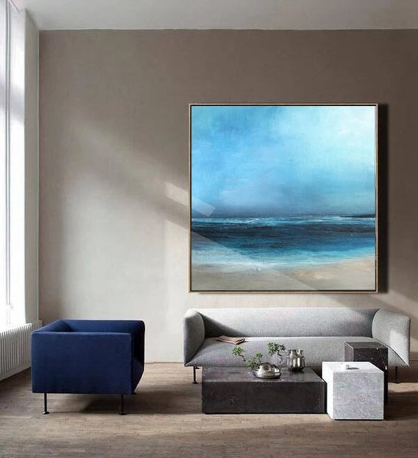 Waves Abstract Art