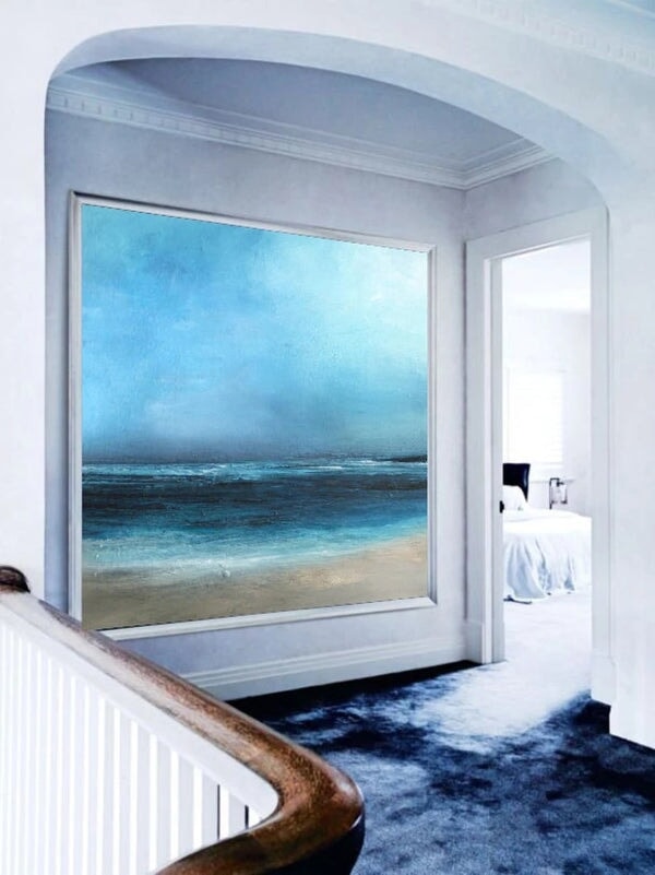 Waves Abstract Art