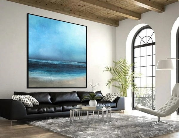 Waves Abstract Art