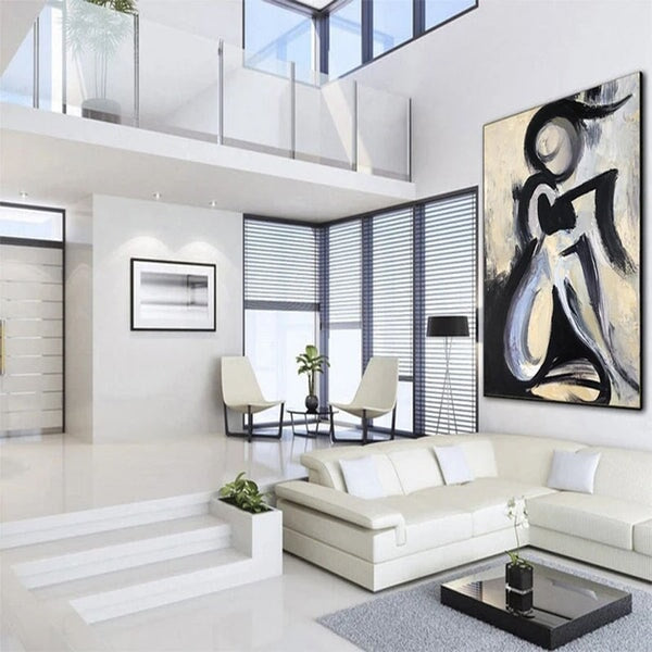 Woman Abstract Wall Art