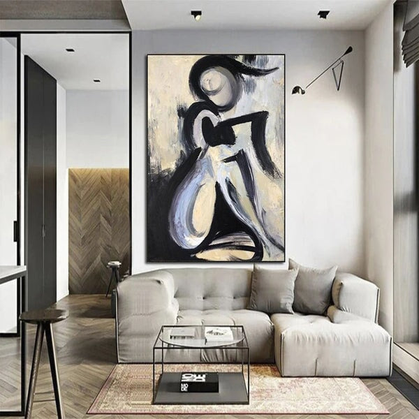 Woman Abstract Wall Art