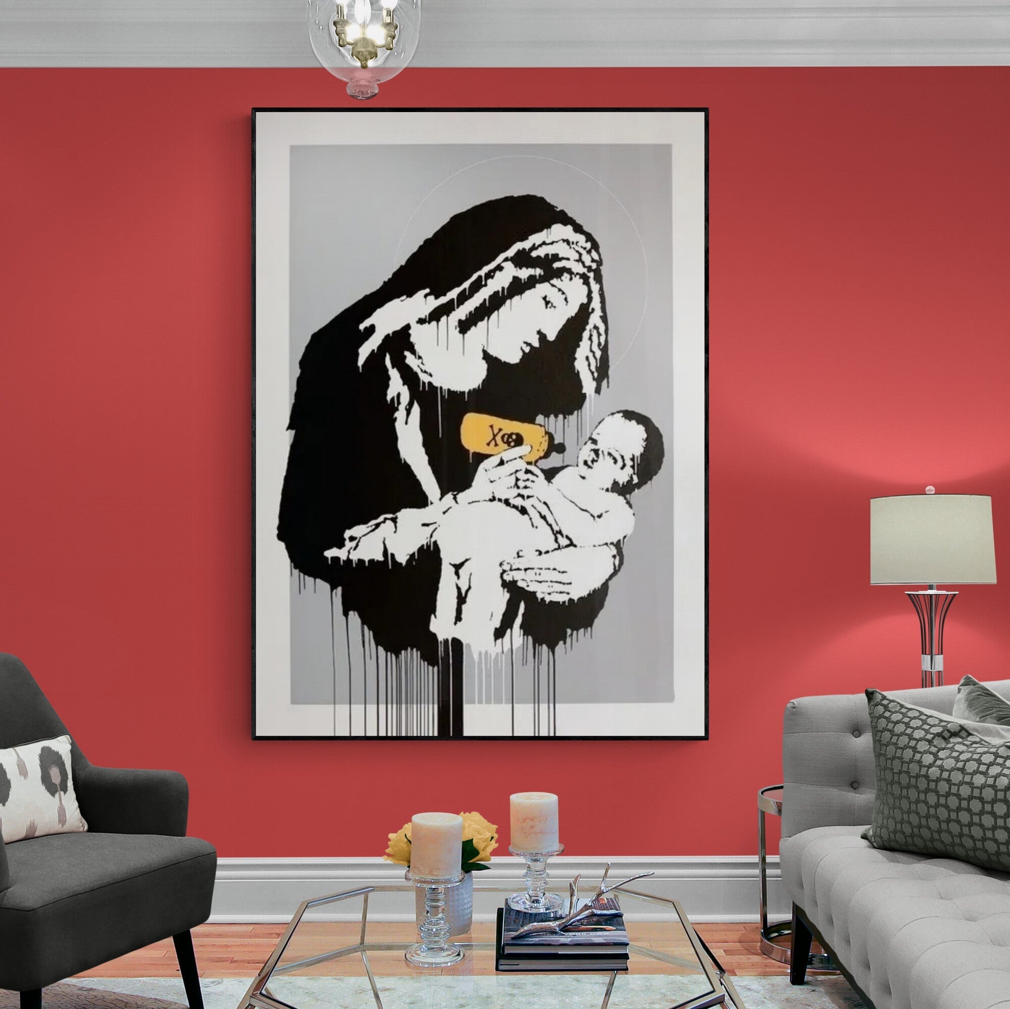 Toxic Mary Graffiti Art - Toxic Mary Wall Art - Paints Lab