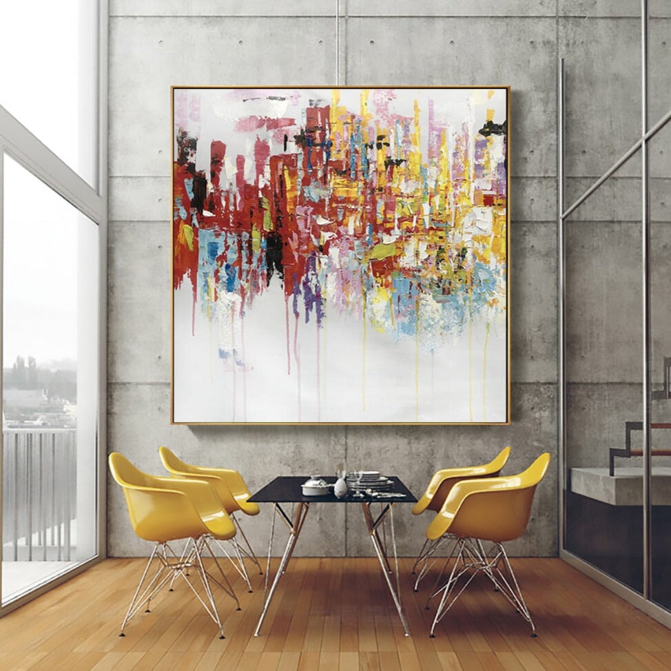 Spanish Vibe Abstract Art