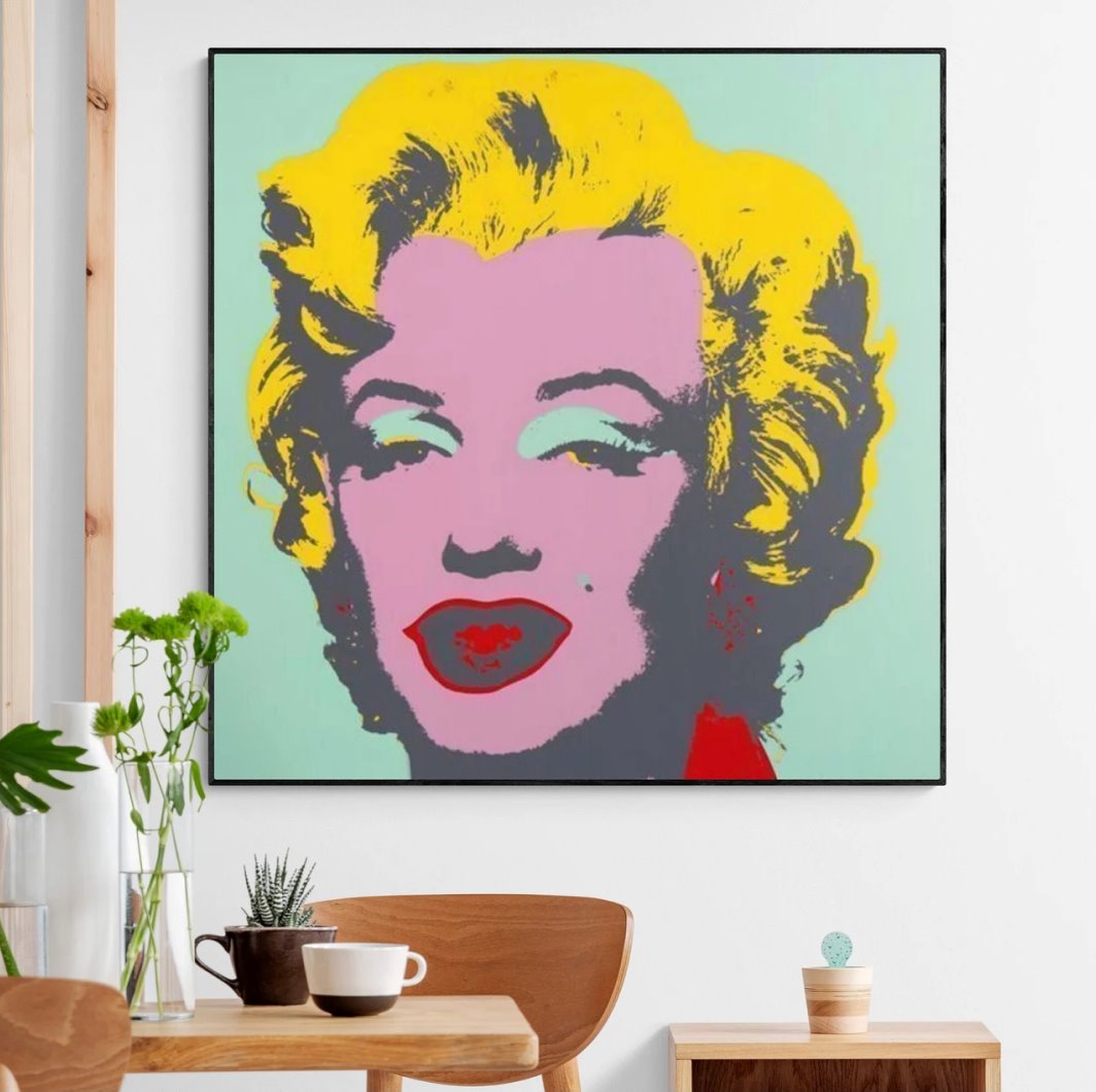 Marilyn Monroe Graffiti Wall Art - Marilyn Monroe Wall Art
