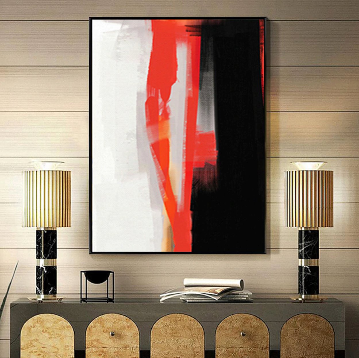 Lava Abstract Wall Art