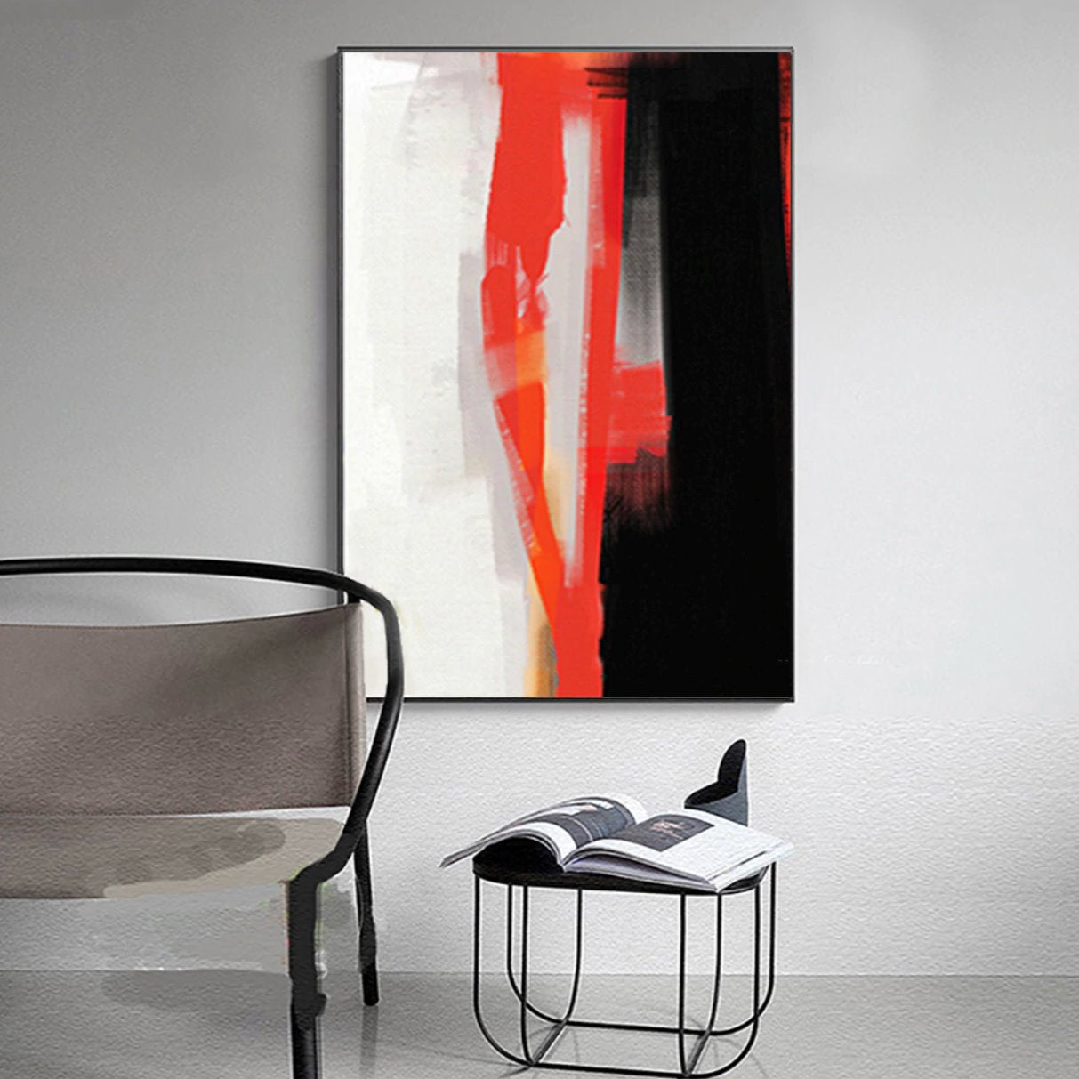 Lava Abstract Wall Art