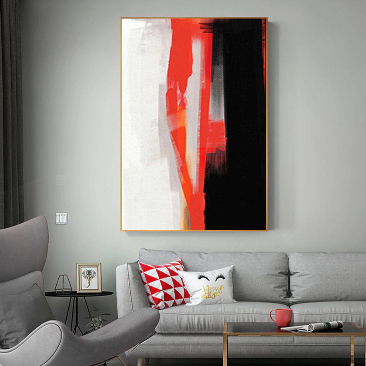 Lava Abstract Wall Art
