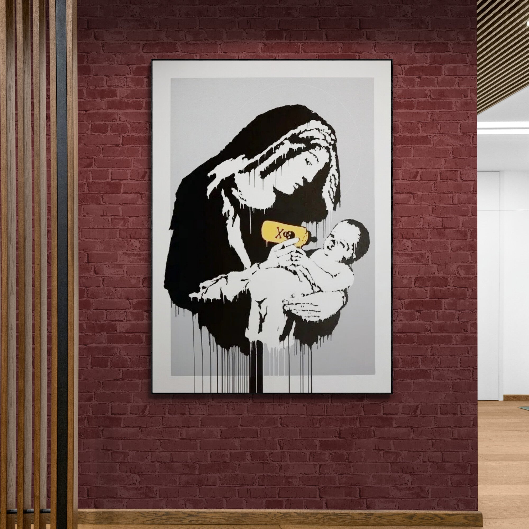 Toxic Mary Graffiti Art - Toxic Mary Wall Art - Paints Lab
