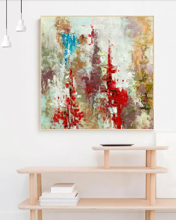 Colorful Palette Abstract Art