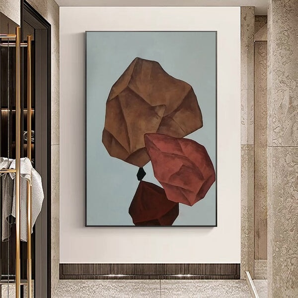 Stones Abstract Wall Art