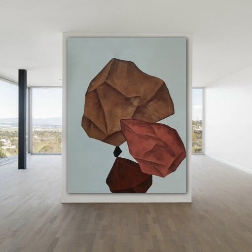 Stones Abstract Wall Art