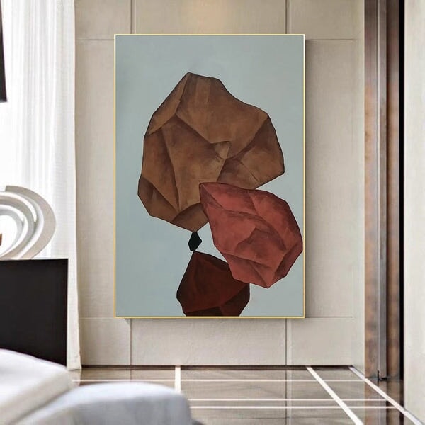 Stones Abstract Wall Art