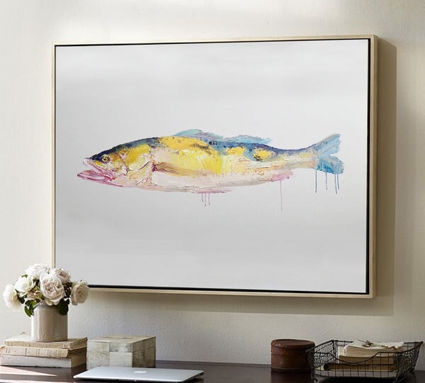 Fish Abstract Wall Art