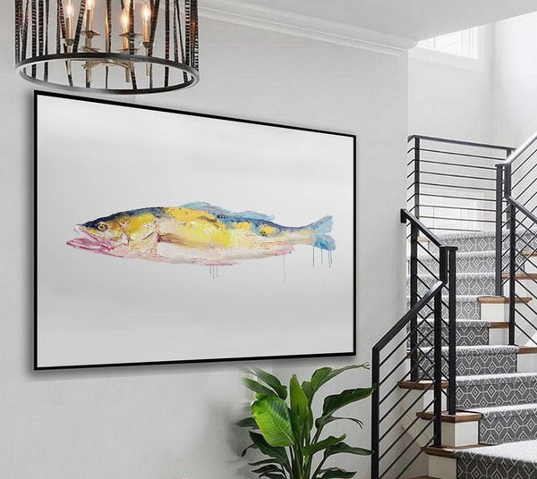 Fish Abstract Wall Art