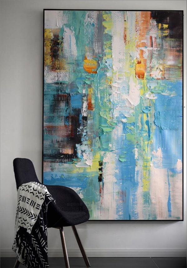 Shades Of Colors Abstract Art