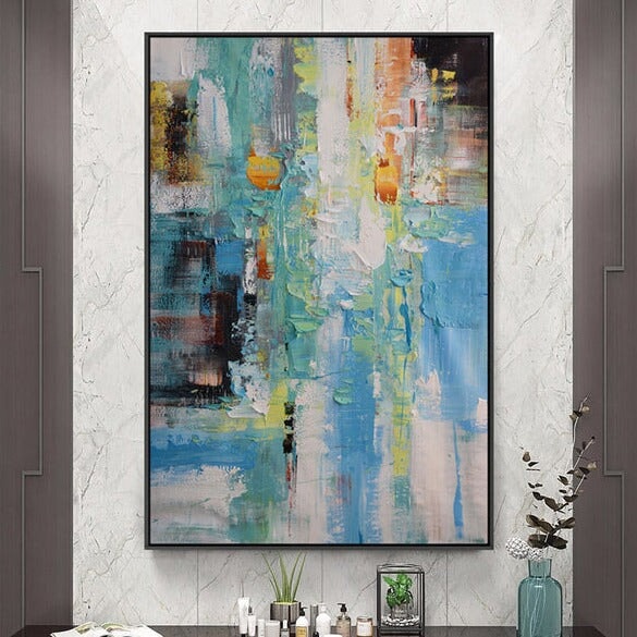 Shades Of Colors Abstract Art