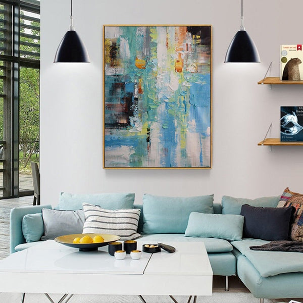 Shades Of Colors Abstract Art
