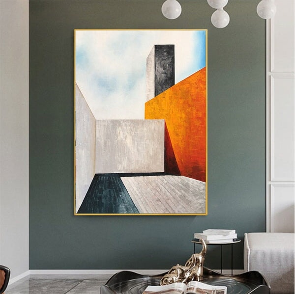 Construction Abstract Wall Art