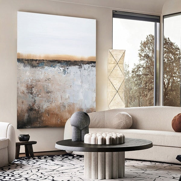 Black Soil Abstract Wall Art - Black Abstract Wall Art - Paints Lab