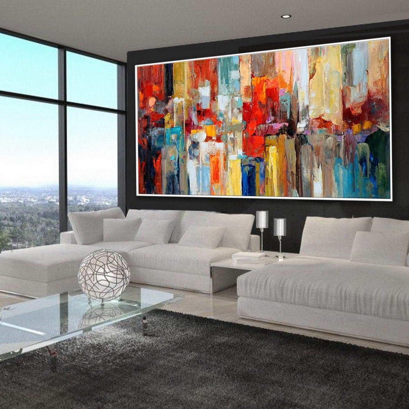 Horizontal Painting "Paradise"