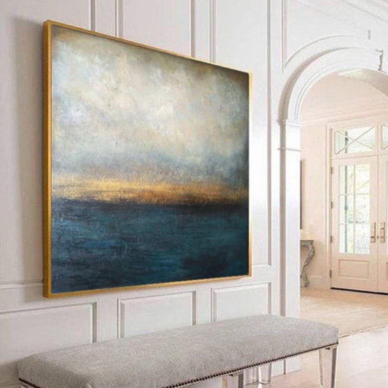 Sea Abstract Canvas Wall Art