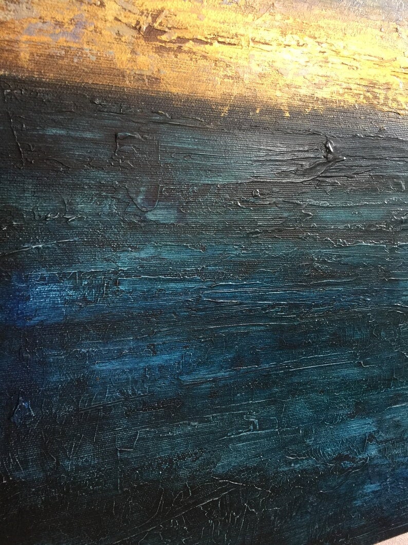 Sea Abstract Canvas Wall Art
