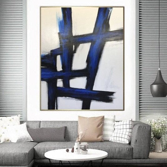 Blue/Black/White