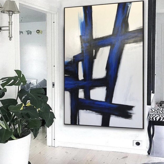 Blue/Black/White