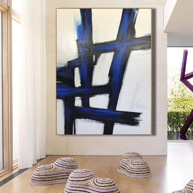 Blue/Black/White