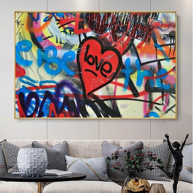 Love Heart Graffiti