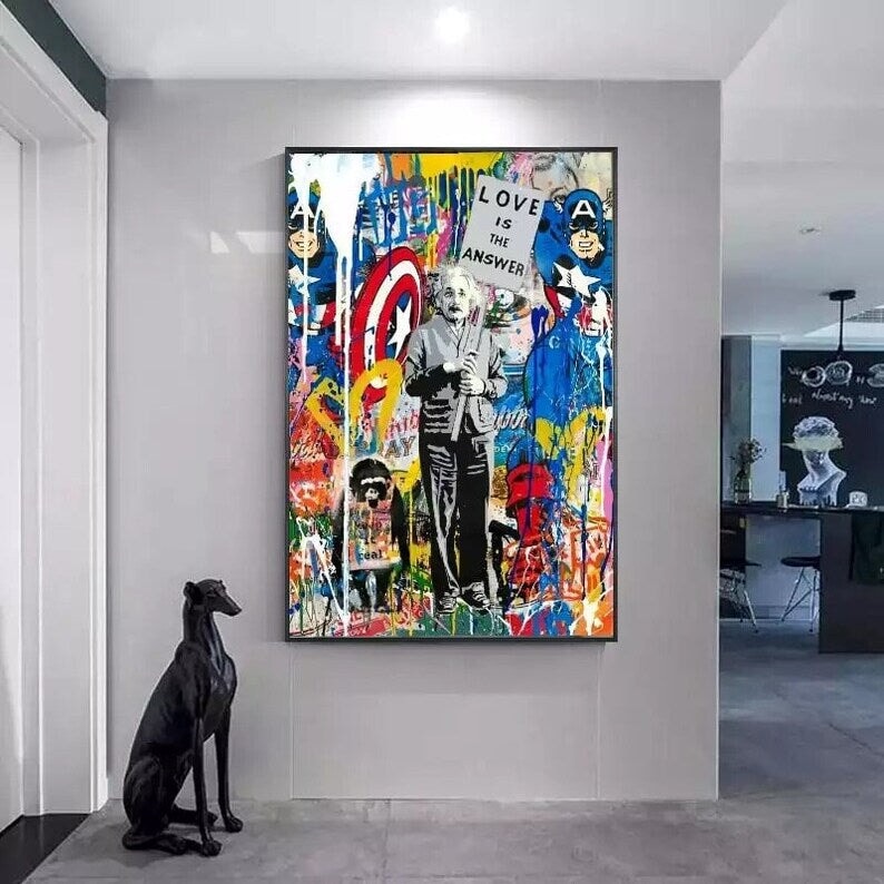 Love is The Answer Canvas Art