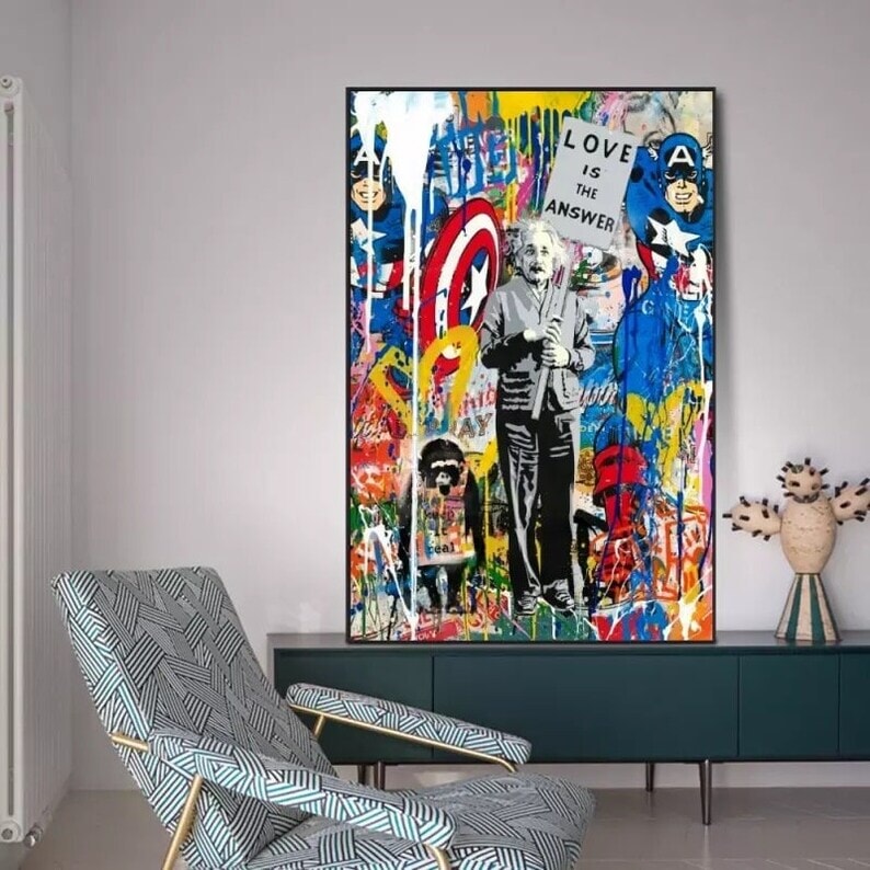 Love is The Answer Canvas Art