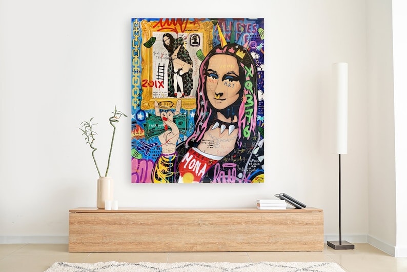 Mona Lisa Pop Art