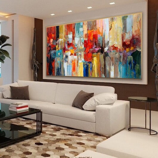 Horizontal Painting "Paradise"