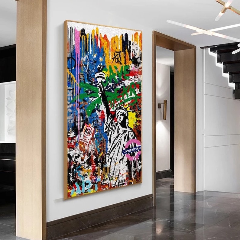 Statue of Liberty Canvas Wall Art - Statue of Liberty Wall Art
