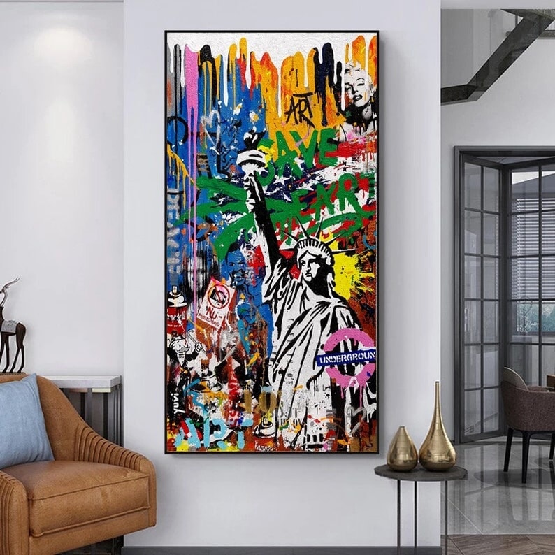 Statue of Liberty Canvas Wall Art - Statue of Liberty Wall Art