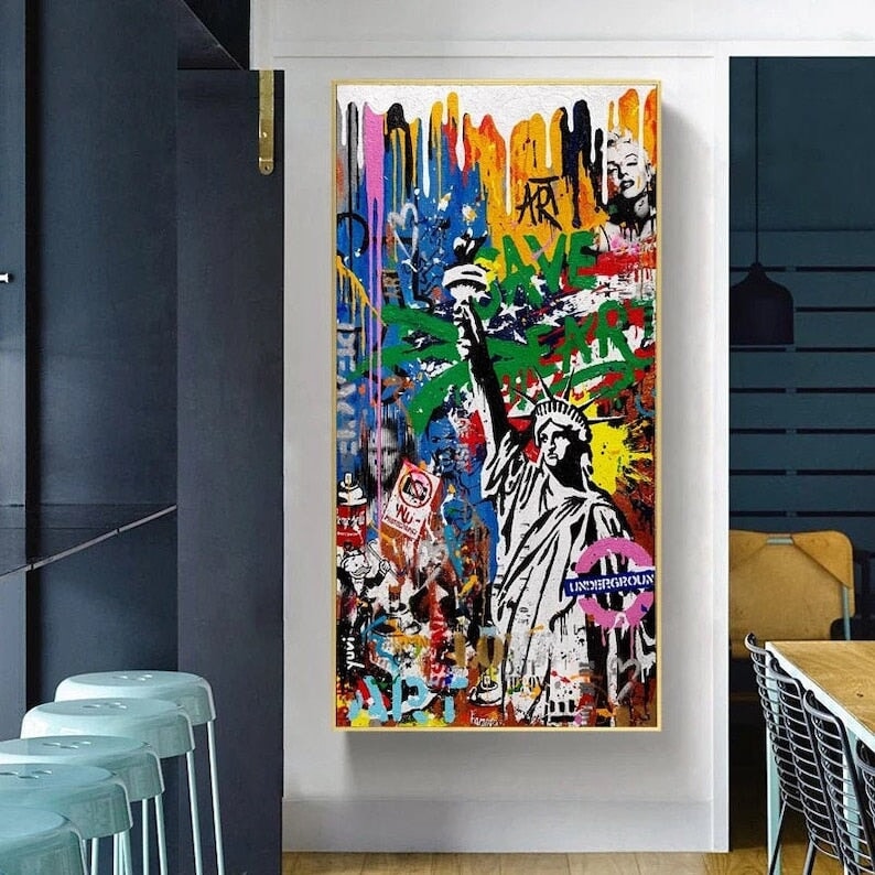 Statue of Liberty Canvas Wall Art - Statue of Liberty Wall Art