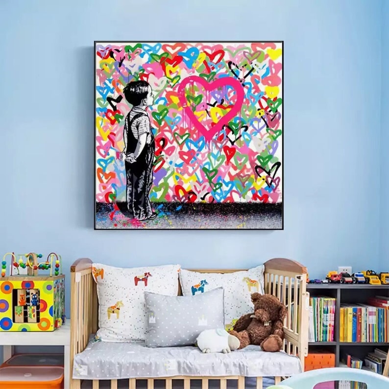 Boy with Hearts