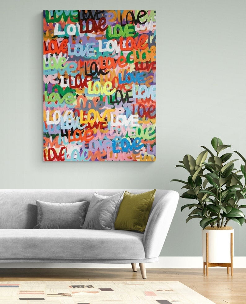 Love Canvas Wall Art
