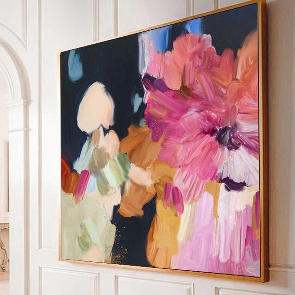 Flower Abstract Wall Art