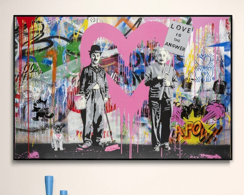 Love is The Answer Canvas Art