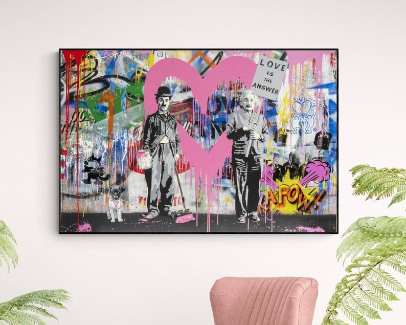 Love is The Answer Canvas Art