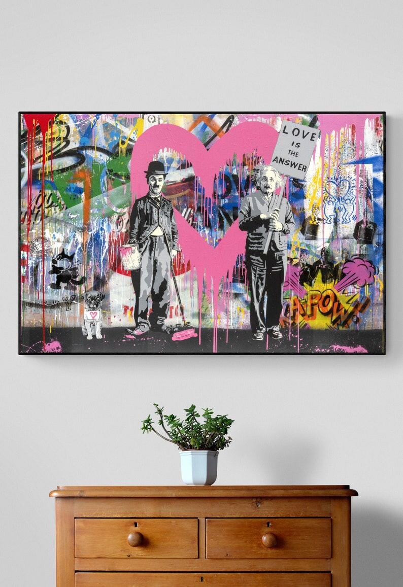 Love is The Answer Canvas Art