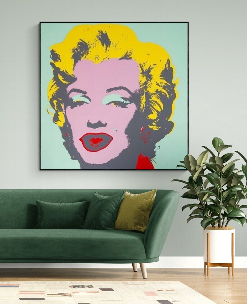 Marilyn Monroe Graffiti Wall Art - Marilyn Monroe Wall Art
