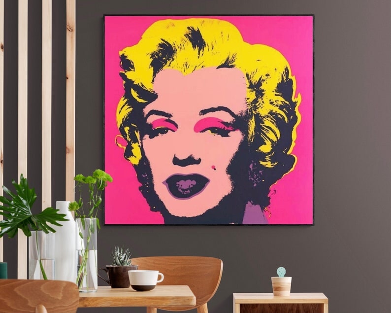 Marilyn Monroe Graffiti Art - Marilyn Monroe Wall Art - Paints Lab